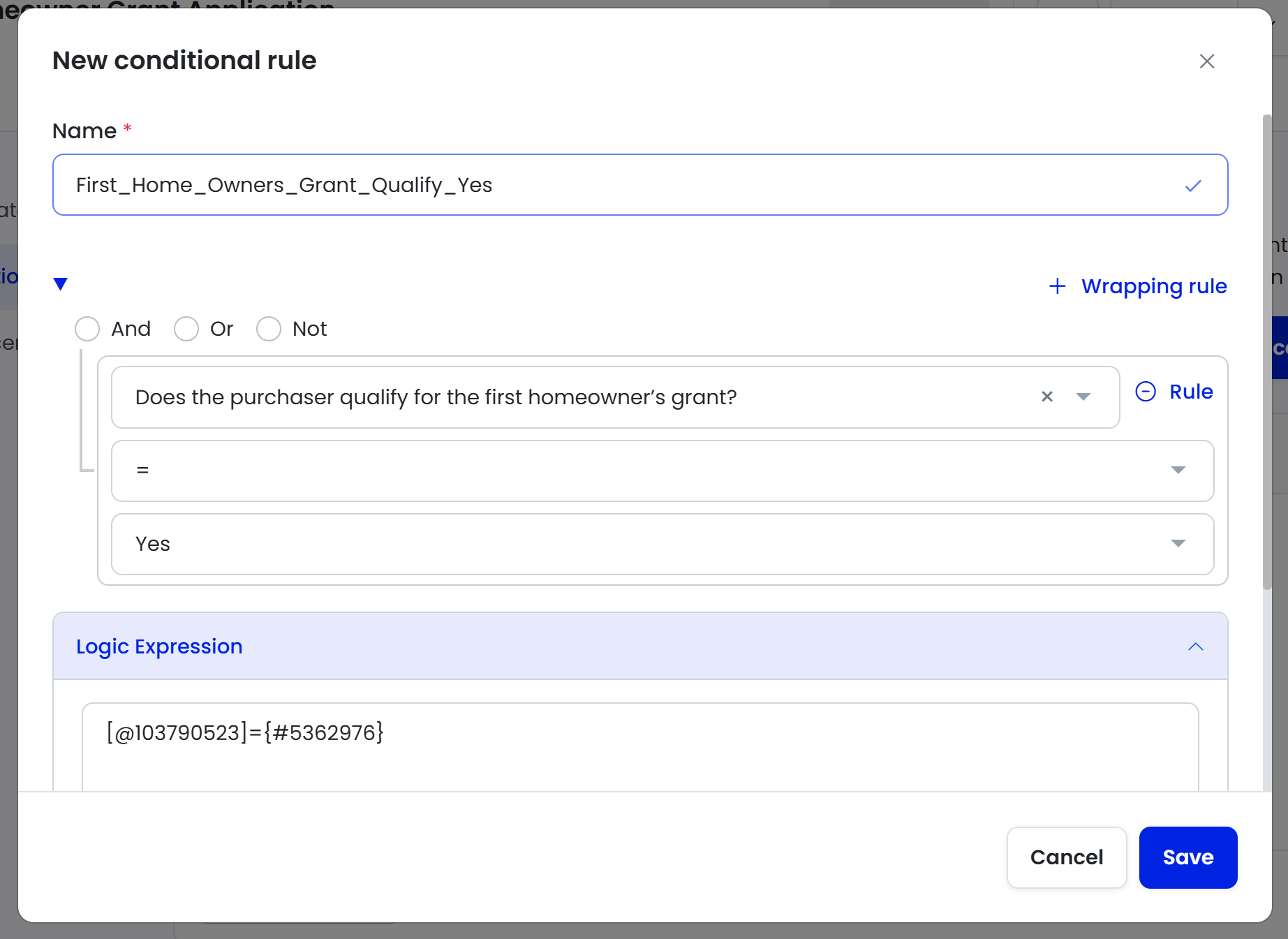 Yes Rules How to Create a Conditional Rule for Yes/No Questions
